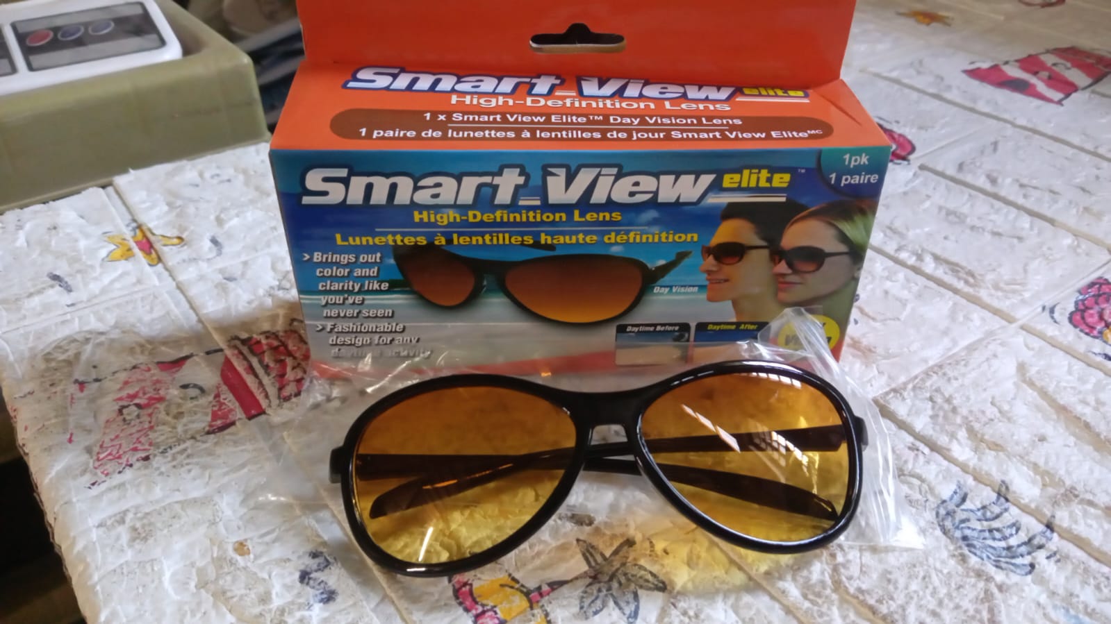 8764 Smart Vision Glasses UV Protected Sunglasses, Lightweight and Attractive Design 3D classic Sunglasses for Men & Women, Lightweight, Both Outdoor and Indoor Use (1 Pc ) 8764 Smart Vision Glasses UV Protected Sunglasses, Lightweight and Attractive Design 3D classic Sunglasses for Men & Women, Lightweight, Both Outdoor and Indoor Use (1 Pc )